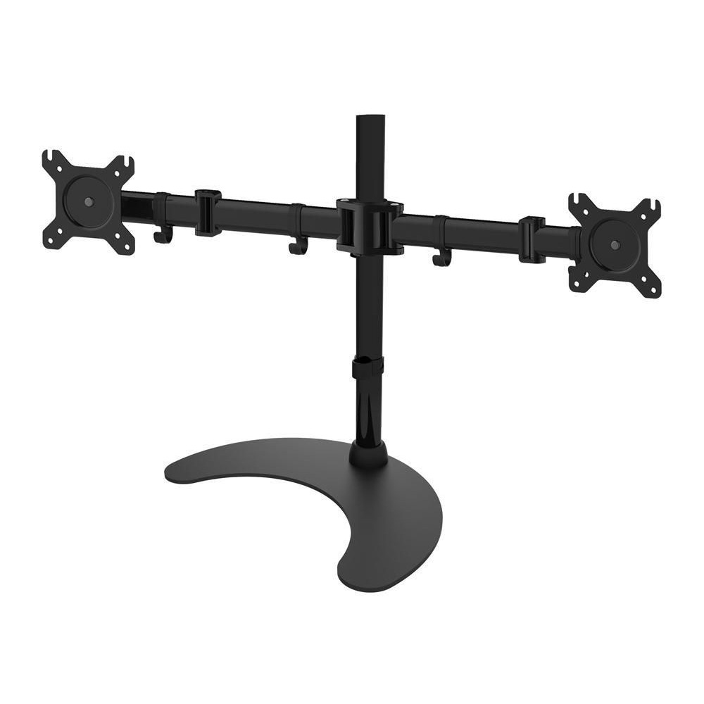 Techly Desk Stand for 2 Monitor 13-27" with Base h.400m ICA-LCD 3410 68,6 cm (27") Bureau Zwart - Afbeelding 6