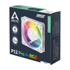 ARCTIC Freezer P12 Pro A-RGB (White) Computer behuizing Ventilator 12 cm Wit 3 stuk(s) - Afbeelding 9