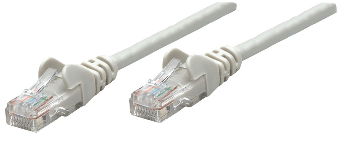 Intellinet Netwerk patchkabel Cat6, 50 m, grijs, koper, S/FTP, LSOH/LSZH, PVC, RJ45, vergulde contacten, snagless, booted, levenslange garantie - Afbeelding 2