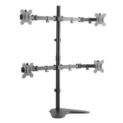 LogiLink BP0046 flat panel bureau steun 81,3 cm (32") Roestvrijstaal - Afbeelding 2