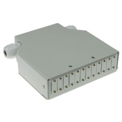 ACT DIN rail fiber optic terminal box unloaded, 12 poorts - Afbeelding 2