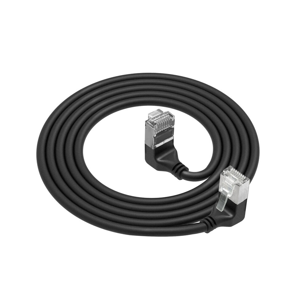 ACT DA7902 netwerkkabel Zwart 2 m Cat6a U/FTP (STP)