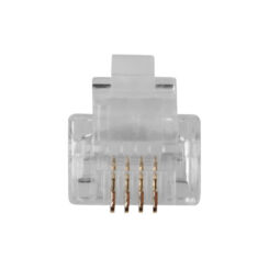 ACT RJ11 (6P/4C) modulaire connector voor ronde kabel met soepele aders - Afbeelding 4