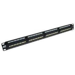 ACT Patchpaneel CAT5E unshielded 24 poorten 45°