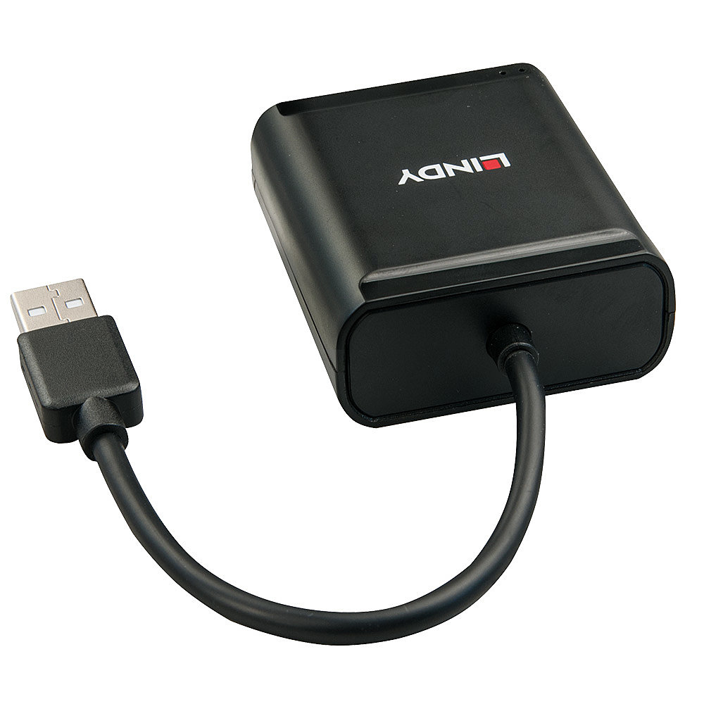 Lindy 42679 interface hub USB 2.0 Zwart - Afbeelding 4