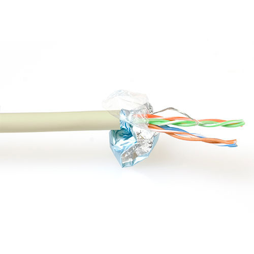ACT CAT5E F/UTP LSZH soepel patch ivoor 500 m - Afbeelding 2
