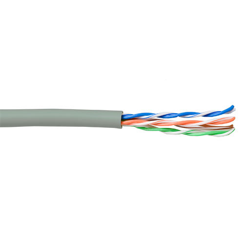 ACT CAT5E U/UTP soepel patch grijs 100 m