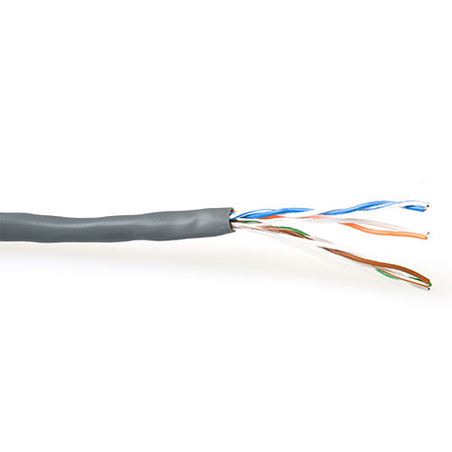 ACT CAT5E U/UTP PVC massief grijs 500 m - Afbeelding 2
