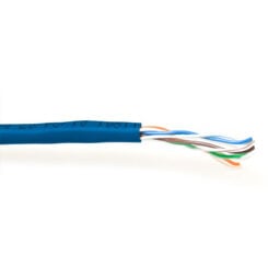 ACT CAT5E U/UTP PVC massief blauw 305 m - Afbeelding 2