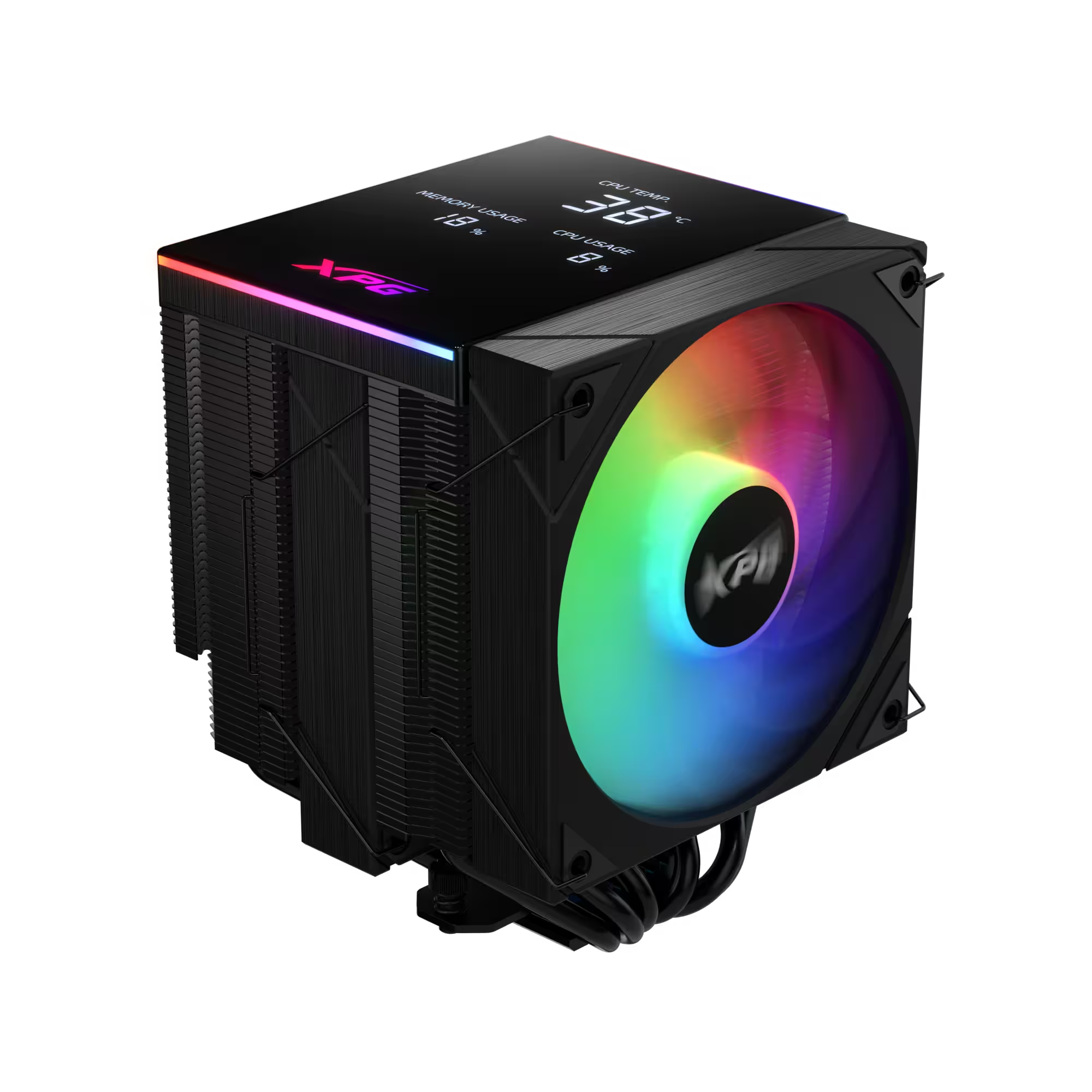 XPG MAESTRO PLUS 62DA Processor Luchtkoeler 12 cm Zwart - Afbeelding 3