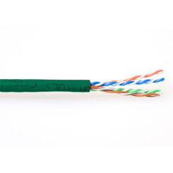 ACT CAT6 U/UTP PVC soepel patch groen 305 m