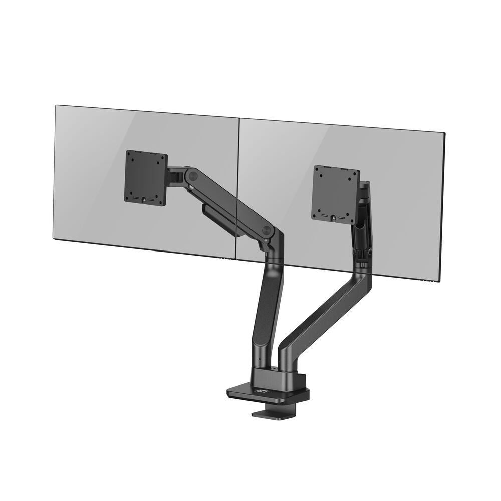 ACT Monitorarm 35" office premium, gasveer, 2 schermen - Afbeelding 9