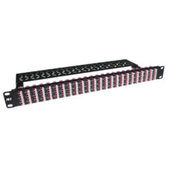 ACT Fiber panel high density 96 verbindingen / 192 fibers LC multimode OM4