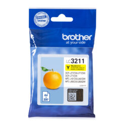 Brother LC3211Y inktcartridge 1 stuk(s) Origineel Normaal rendement Geel - Afbeelding 2