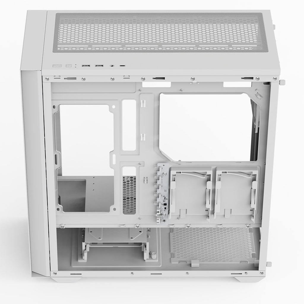 Aerocool D502A Midi Tower Wit - Afbeelding 6