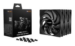 be quiet! Pure Wings 3 140mm | PWM high-speed Triple Pack Computer behuizing Ventilator 14 cm Zwart 3 stuk(s) - Afbeelding 4