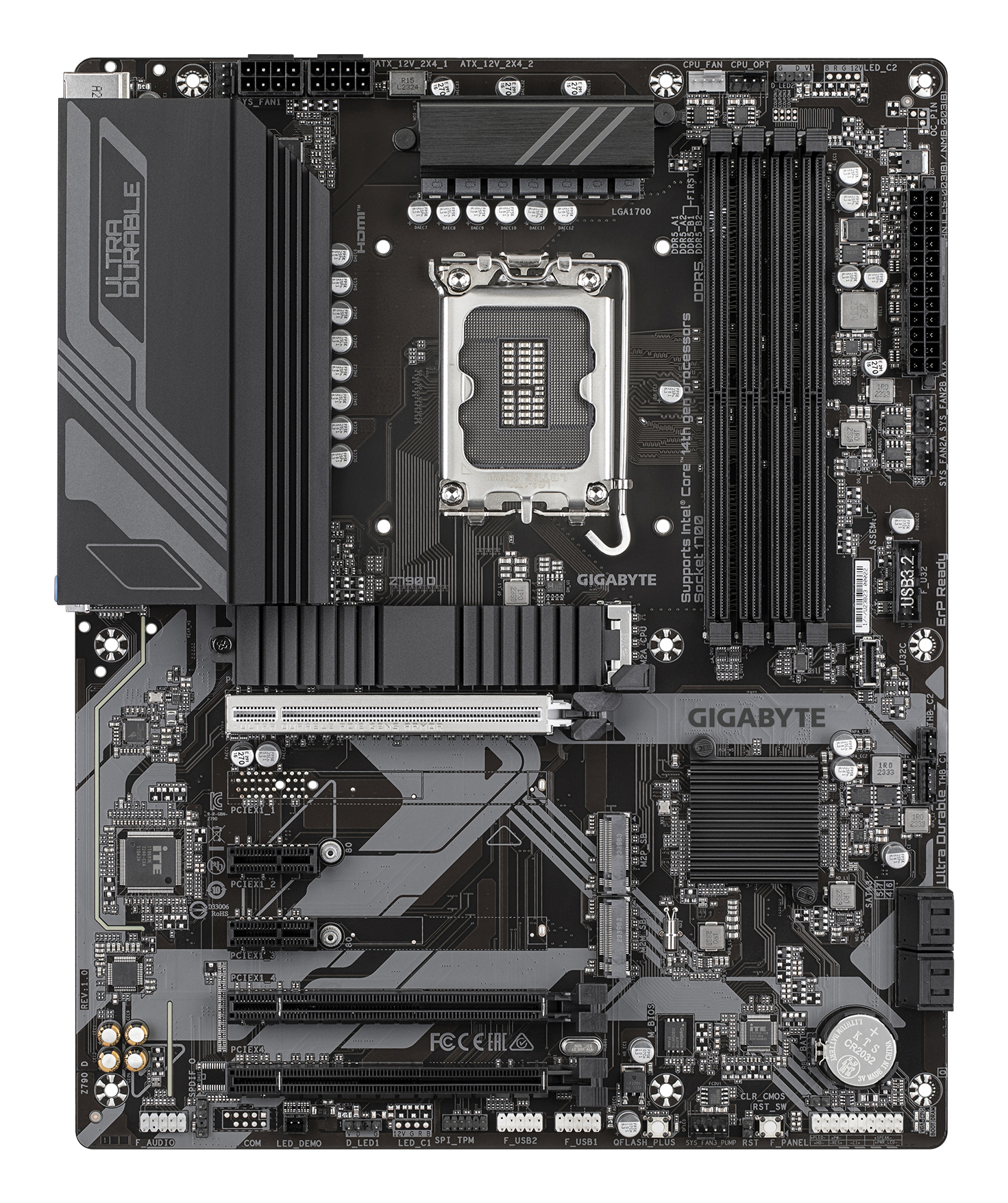 GIGABYTE Z790 D moederbord Intel Z790 Express LGA 1700 ATX - Afbeelding 3