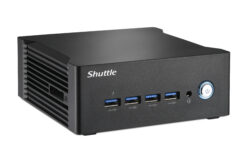 Shuttle Nano PC NA10H7, AMD Ryzen™ 7-8845HS APU, Radeon780M, 2xHDMI, 2xUSB-C 4.0(DP), 2x2.5Gbit LAN, incl. VESA, 24/7 permanent gebruik