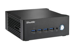 Shuttle Nano PC NA10H7, AMD Ryzen™ 7-8845HS APU, Radeon780M, 2xHDMI, 2xUSB-C 4.0(DP), 2x2.5Gbit LAN, incl. VESA, 24/7 permanent gebruik