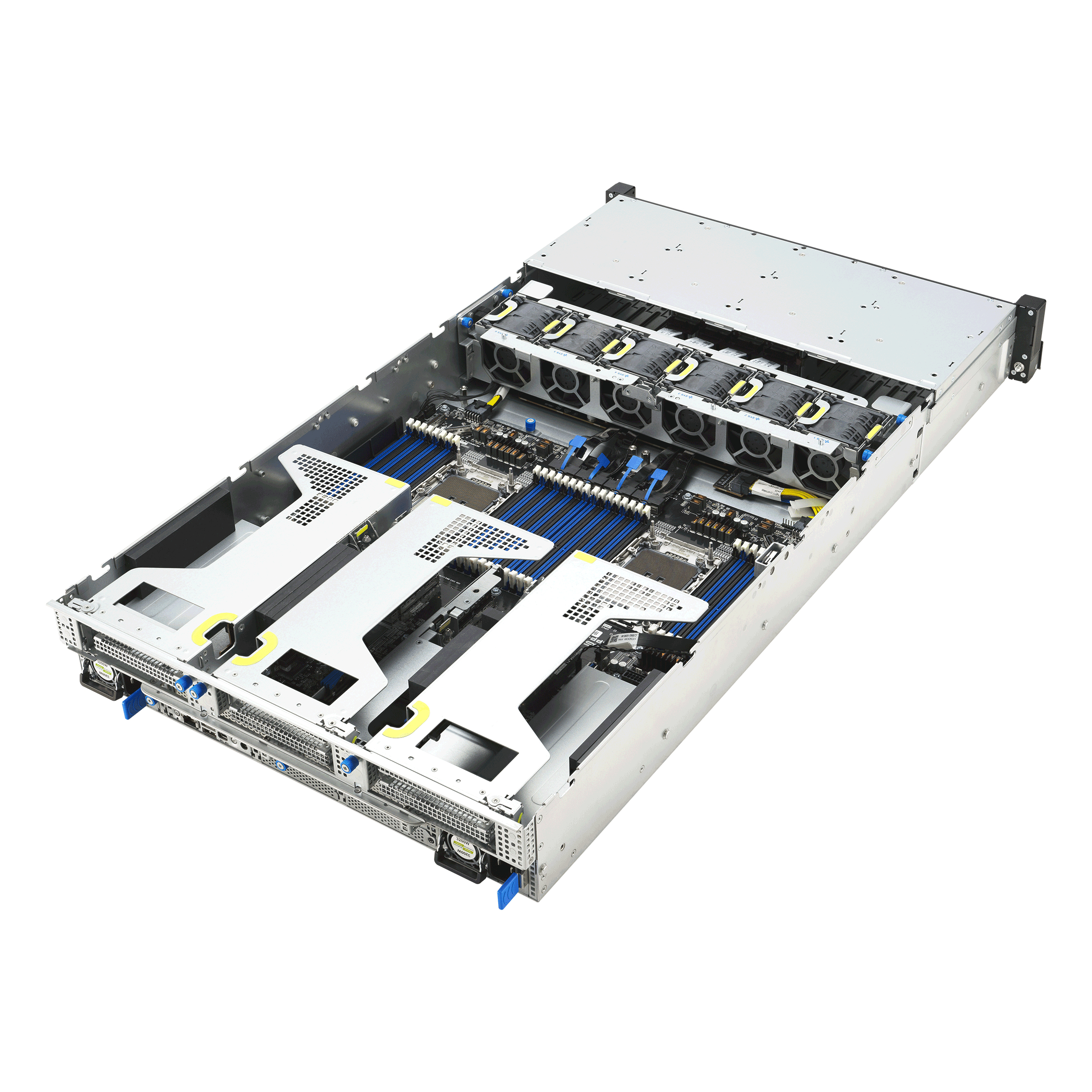 ASUS RS720-E12-RS8G Rack (2U) Zwart, Zilver - Afbeelding 6