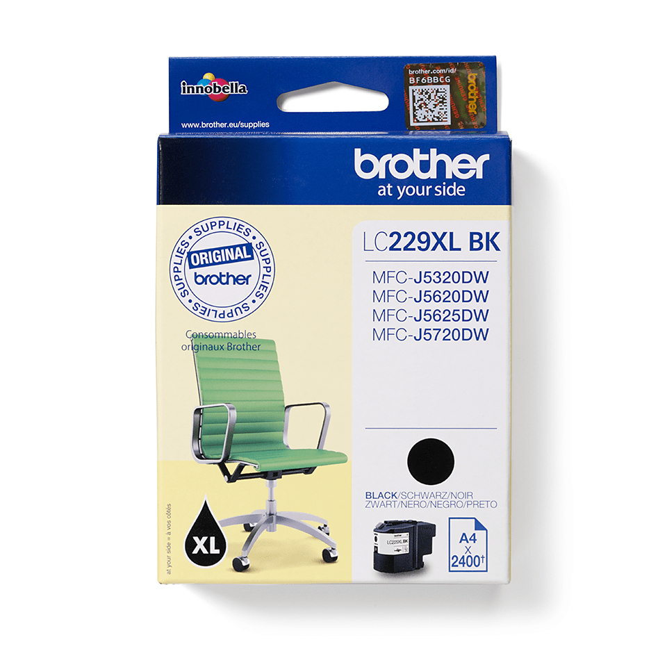 Brother LC229XLBK inktcartridge 1 stuk(s) Origineel Zwart - Afbeelding 5