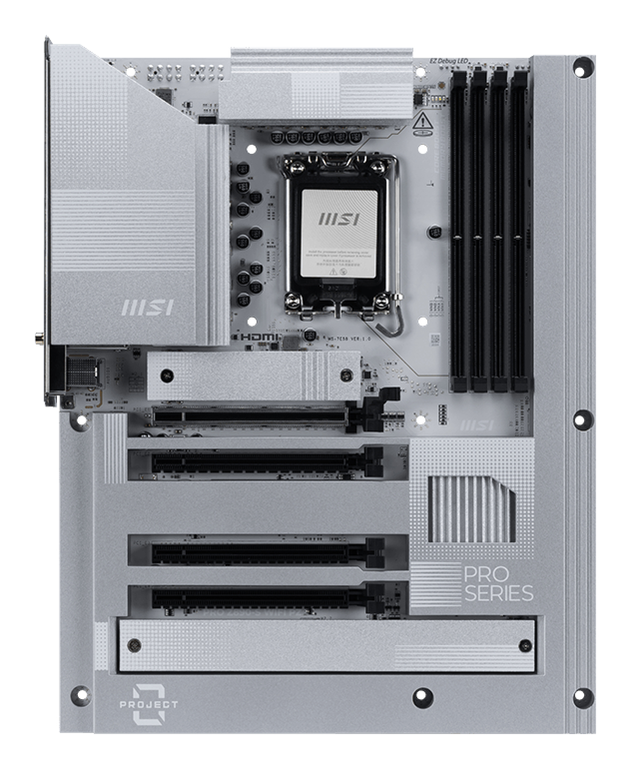 MSI PRO Z890-S WIFI PZ moederbord Intel Z890 LGA 1851 (Socket V1) ATX - Afbeelding 3