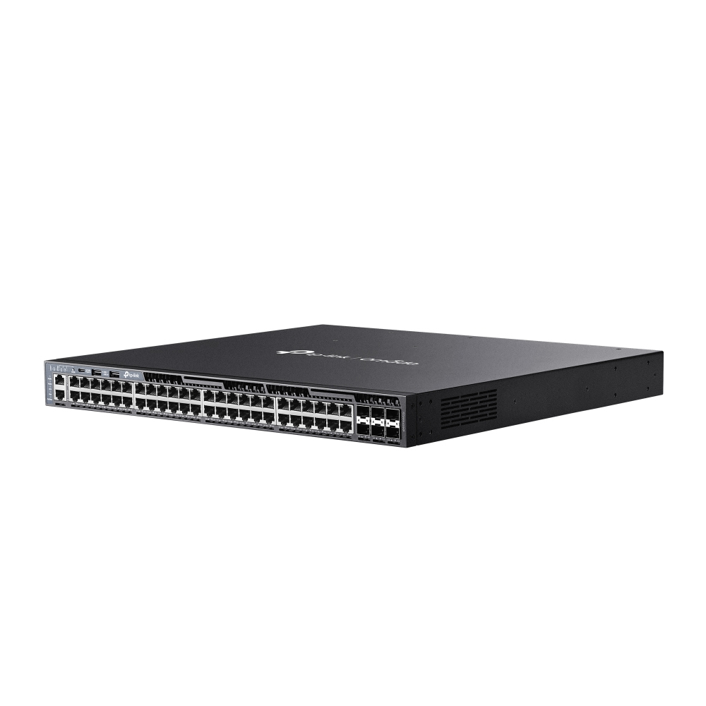 TP-Link Omada SG6654XHP netwerk-switch Managed L3 Gigabit Ethernet (10/100/1000) Power over Ethernet (PoE) 1U Zwart - Afbeelding 3