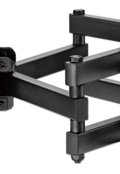 Manhattan Wandbeugel voor TV’s en monitoren (Volledig Verstelbaar), voor schermen 32–65", VESA-compatibiliteit: van 100x100 tot 600x400 mm (controleer de afmetingen van de vier montagegaten aan de achterzijde), max 40 kg, zwart - Afbeelding 8