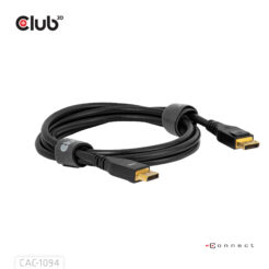 CLUB3D DisplayPort™ 2.1 VESA DP80 Gecertificeerd Kabel 8K240Hz 2m/6.56ft - Afbeelding 11