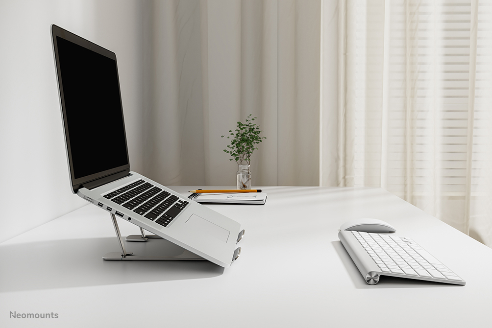Neomounts NSLS085SILVER Laptopstandaard 10-17" - opvouwbaar - compact - universeel - Afbeelding 20