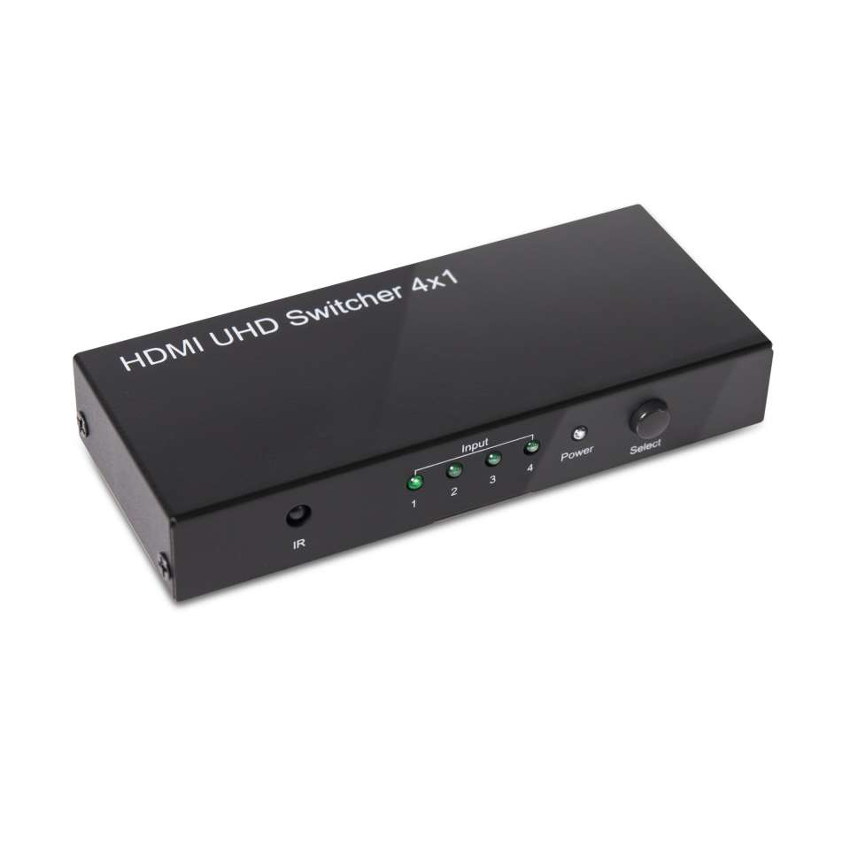 CLUB3D HDMI™ 2.0 UHD 4K60Hz SwitchBox 4 poorten en inbegrepen IR-afstandsbediening - Afbeelding 4
