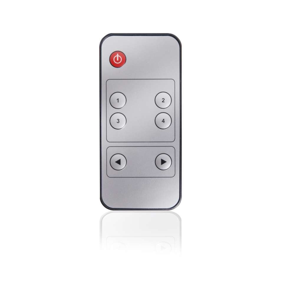 CLUB3D HDMI™ 2.0 UHD 4K60Hz SwitchBox 4 poorten en inbegrepen IR-afstandsbediening - Afbeelding 5