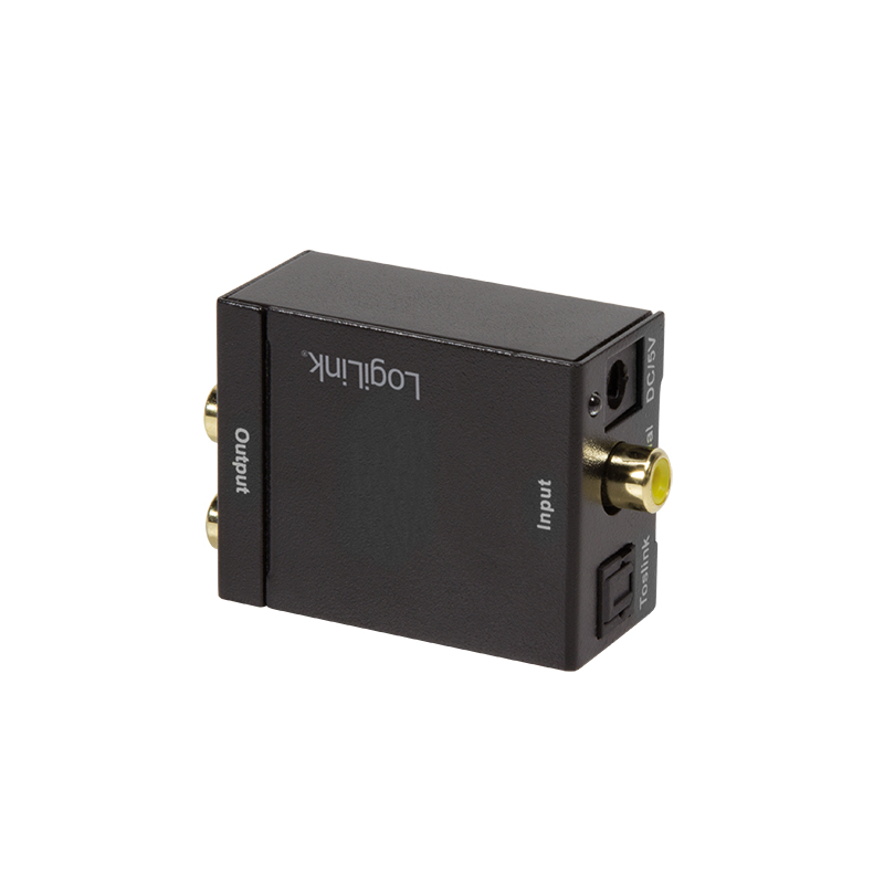 LogiLink CA0101 audio-omzetter Zwart - Afbeelding 4