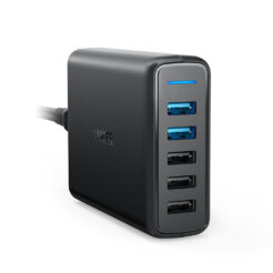 Anker PowerPort Speed 5 Universeel Zwart AC Binnen