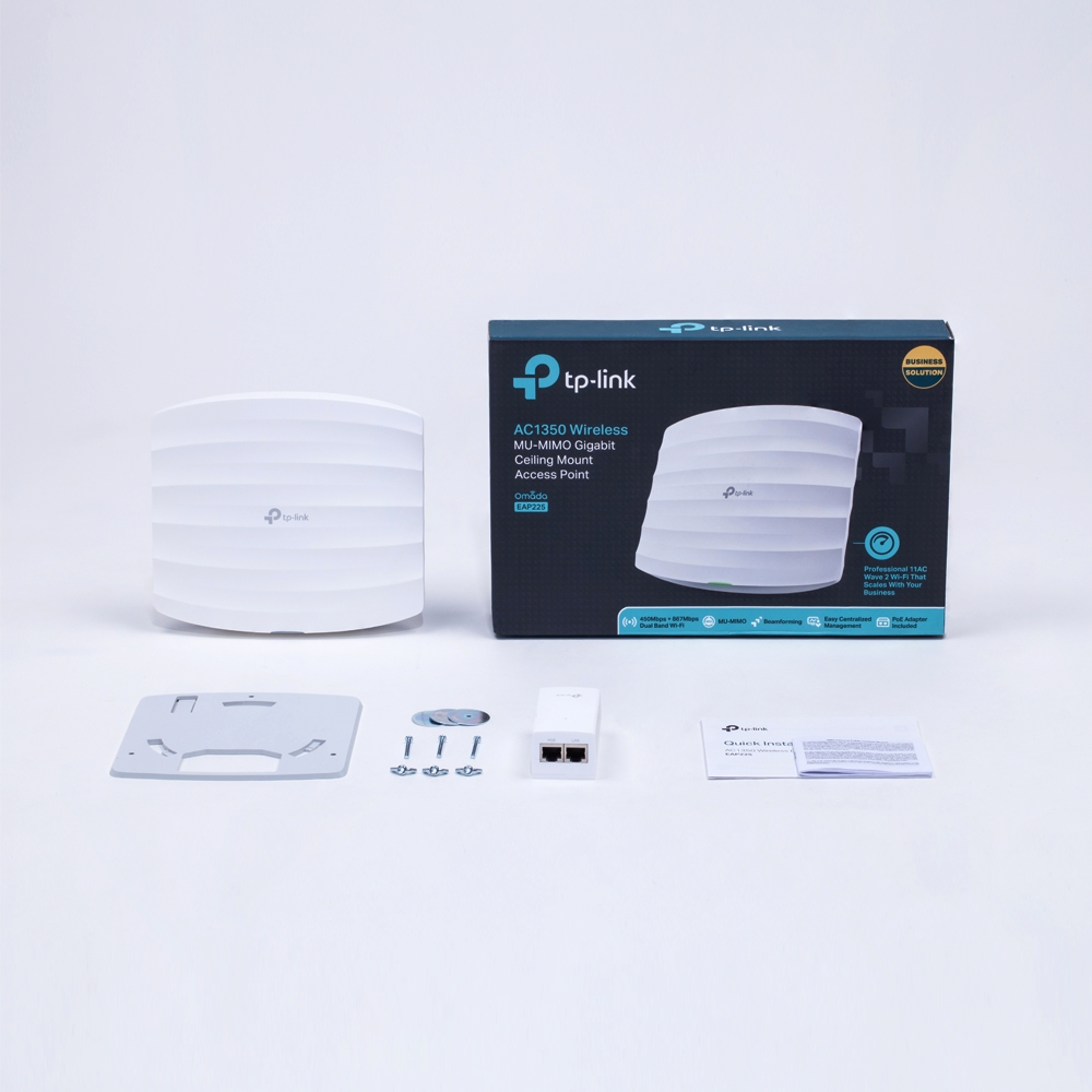 TP-Link Omada EAP225 draadloos toegangspunt (WAP) 1350 Mbit/s Wit Power over Ethernet (PoE) - Afbeelding 7