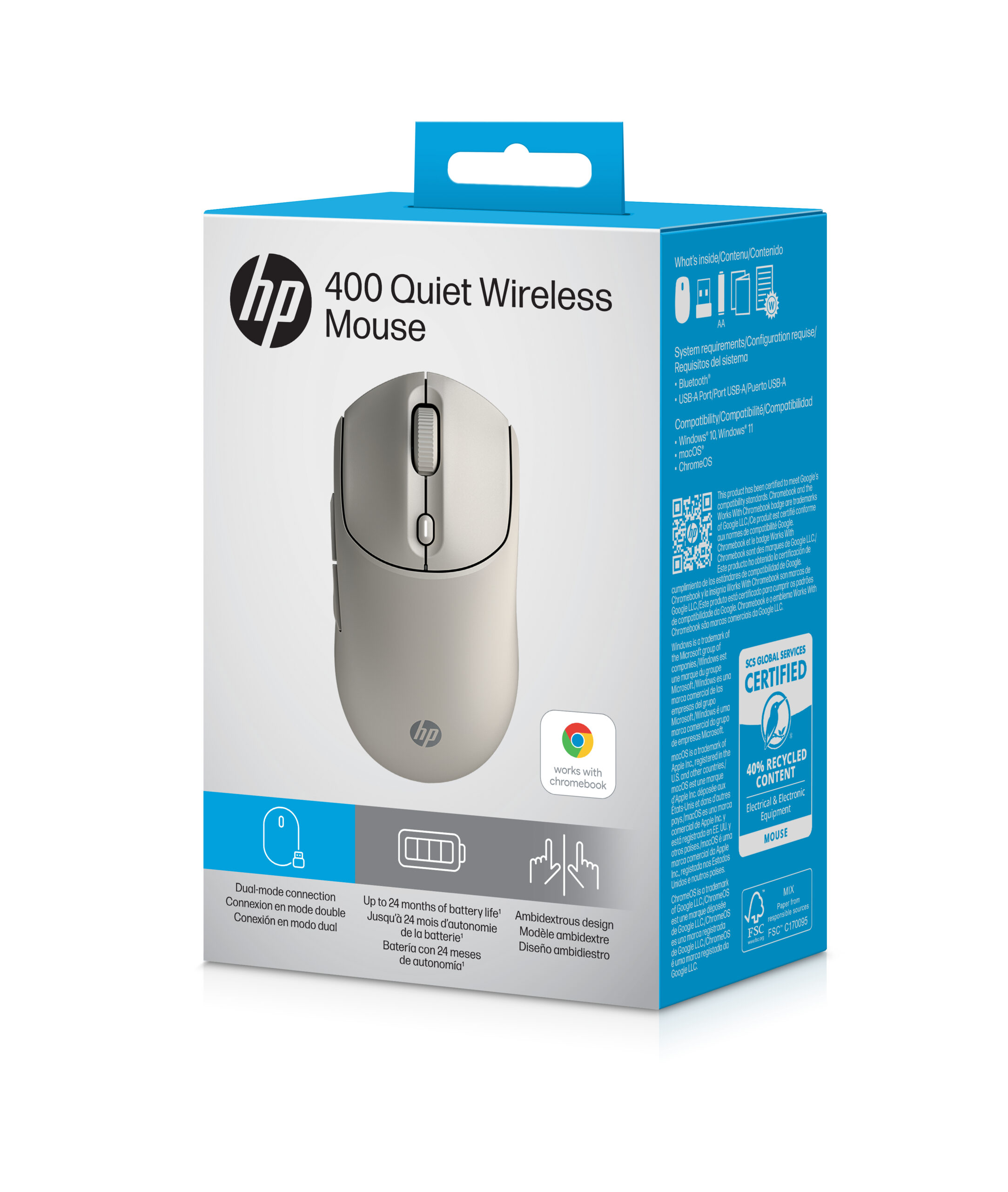 HP 400 Quiet Wireless Mouse - Afbeelding 14