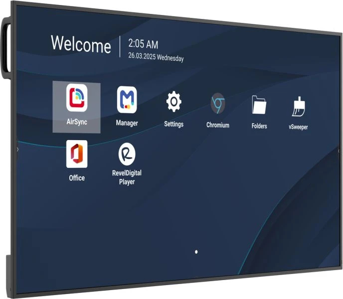Viewsonic CDE5514-2C beeldkrant Digitale signage flatscreen 139,7 cm (55") LCD Wifi 500 cd/m² 4K Ultra HD Zwart Type processor Android 14 24/7 - Afbeelding 3