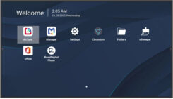 Viewsonic CDE5514-2C beeldkrant Digitale signage flatscreen 139,7 cm (55") LCD Wifi 500 cd/m² 4K Ultra HD Zwart Type processor Android 14 24/7