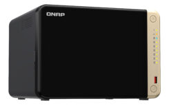 QNAP TS-664 NAS Tower Intel® Celeron® N5095 8 GB DDR4 0 TB QNAP QTS Zwart, Brons - Afbeelding 5