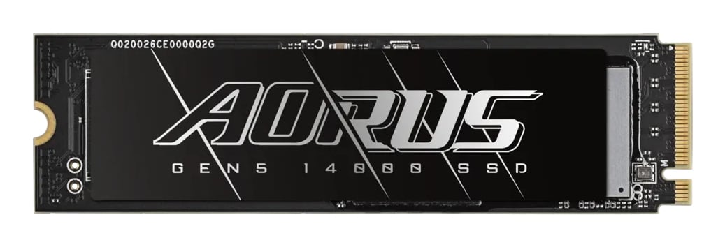 GIGABYTE AORUS Gen5 14000 SSD 2 TB M.2 PCI Express 5.0 NVMe 3D TLC NAND