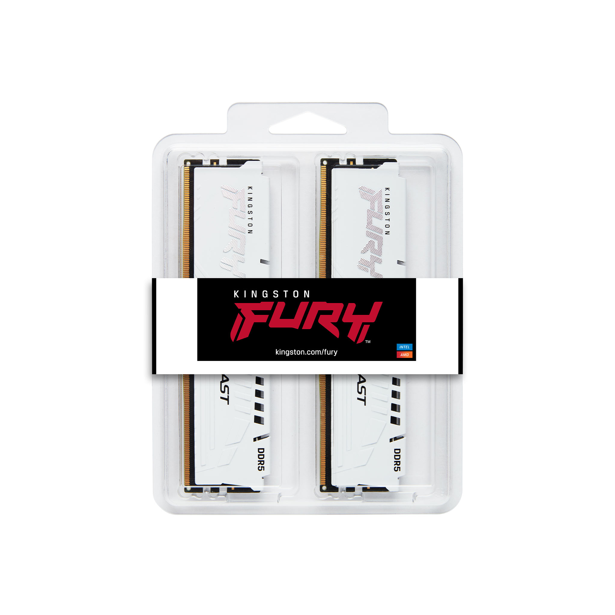 Kingston Technology FURY Beast 64GB 5600MT/s DDR5 CL36 DIMM (set van 2) White EXPO - Afbeelding 6