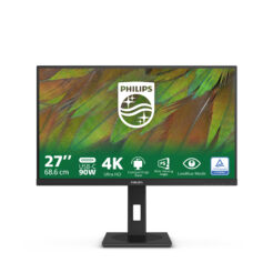 Philips 3000 series 27B1U3900/00 computer monitor 68,6 cm (27") 3840 x 2160 Pixels 4K Ultra HD LCD Zwart