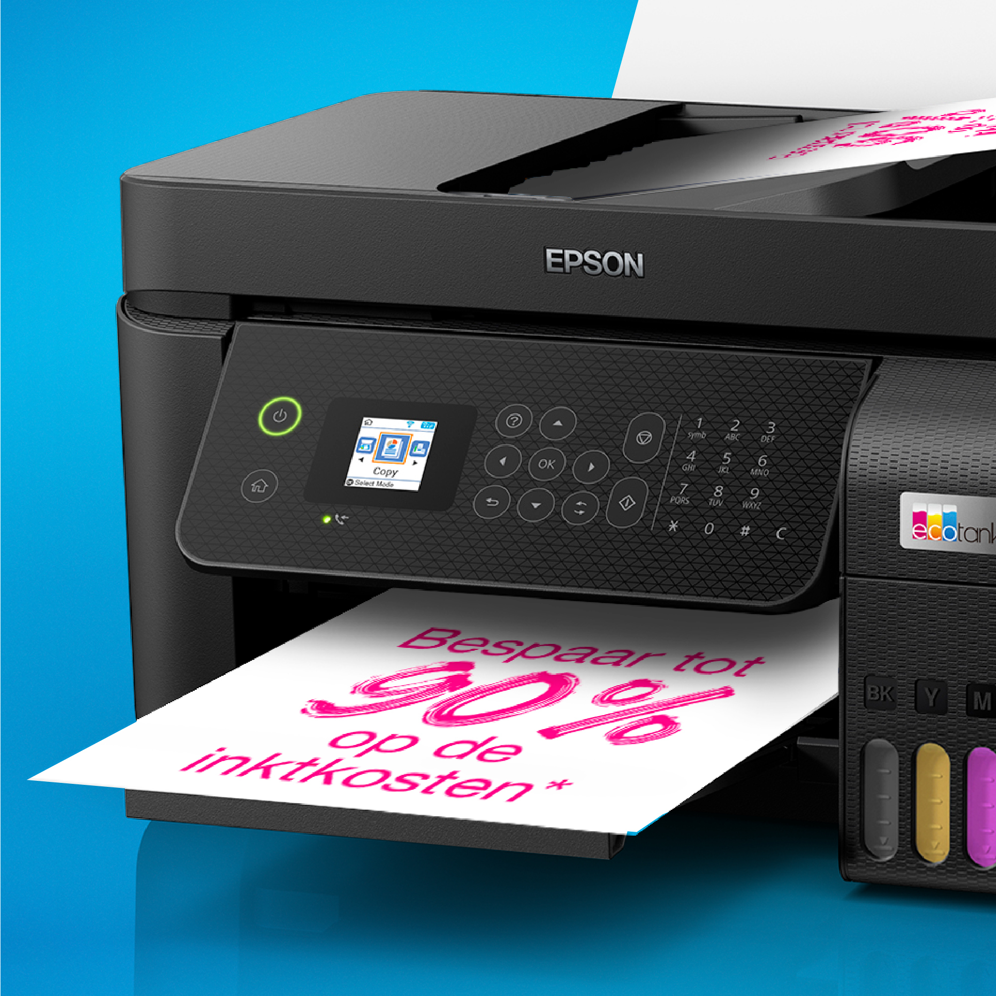 Epson EcoTank ET-4800 A4 multifunctionele Wi-Fi-printer met inkttank, inclusief tot 3 jaar inkt - Afbeelding 8