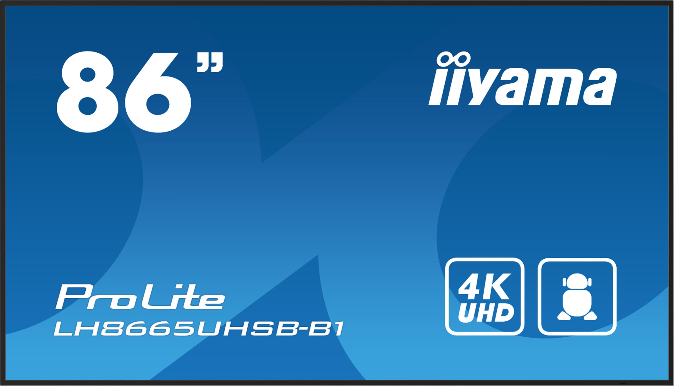 iiyama LH8665UHSB-B1 beeldkrant Kiosk-ontwerp 2,18 m (86") LED Wifi 800 cd/m² 4K Ultra HD Zwart Type processor Android 11 24/7 - Afbeelding 3