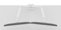 Neomounts DS70-250WH2 Monitorarm 17-32" - gasveer - Topfix - 180°-stop - Afbeelding 5