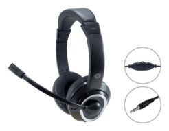 Conceptronic POLONA02B hoofdtelefoon/headset Bedraad Hoofdband Gamen Zwart - Afbeelding 3