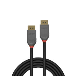 Lindy 36481 DisplayPort kabel 1 m Zwart, Grijs - Afbeelding 3