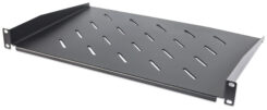 Intellinet 19" cantilever plank, 1U, diepte 350 mm, geventileerd, max. 25 kg, zwart, 3 jaar garantie
