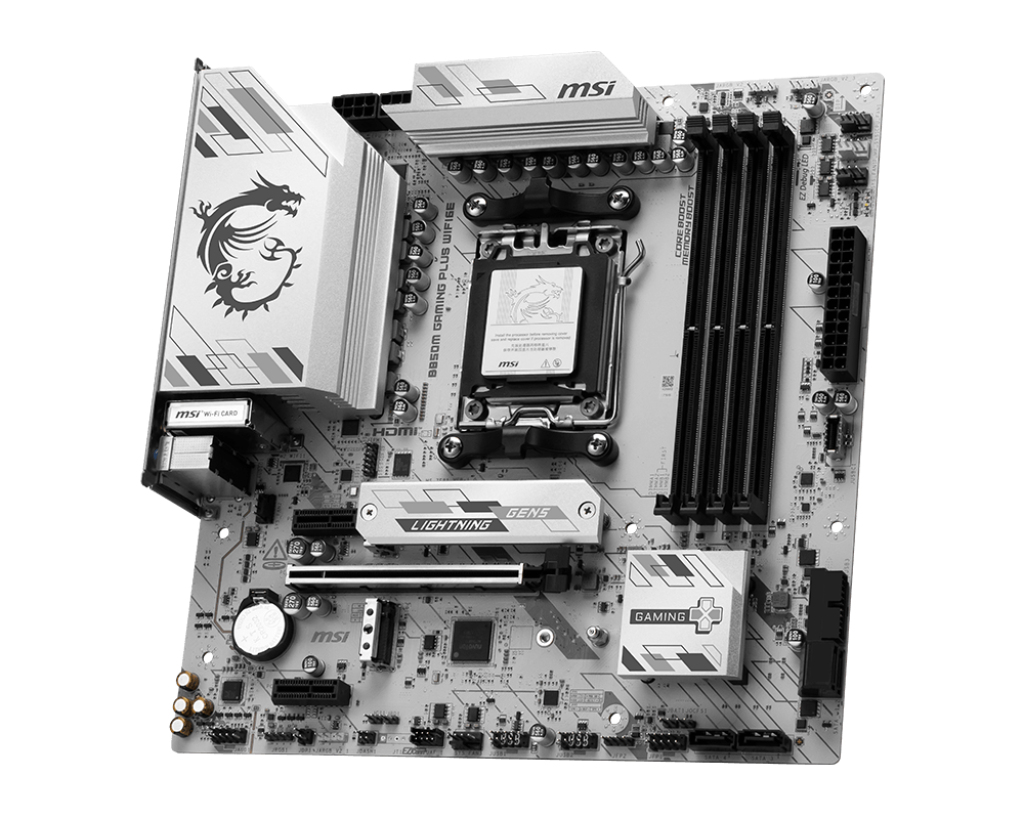MSI B850M GAMING PLUS WIFI6E AMD B850 Socket AM5 micro ATX - Afbeelding 4