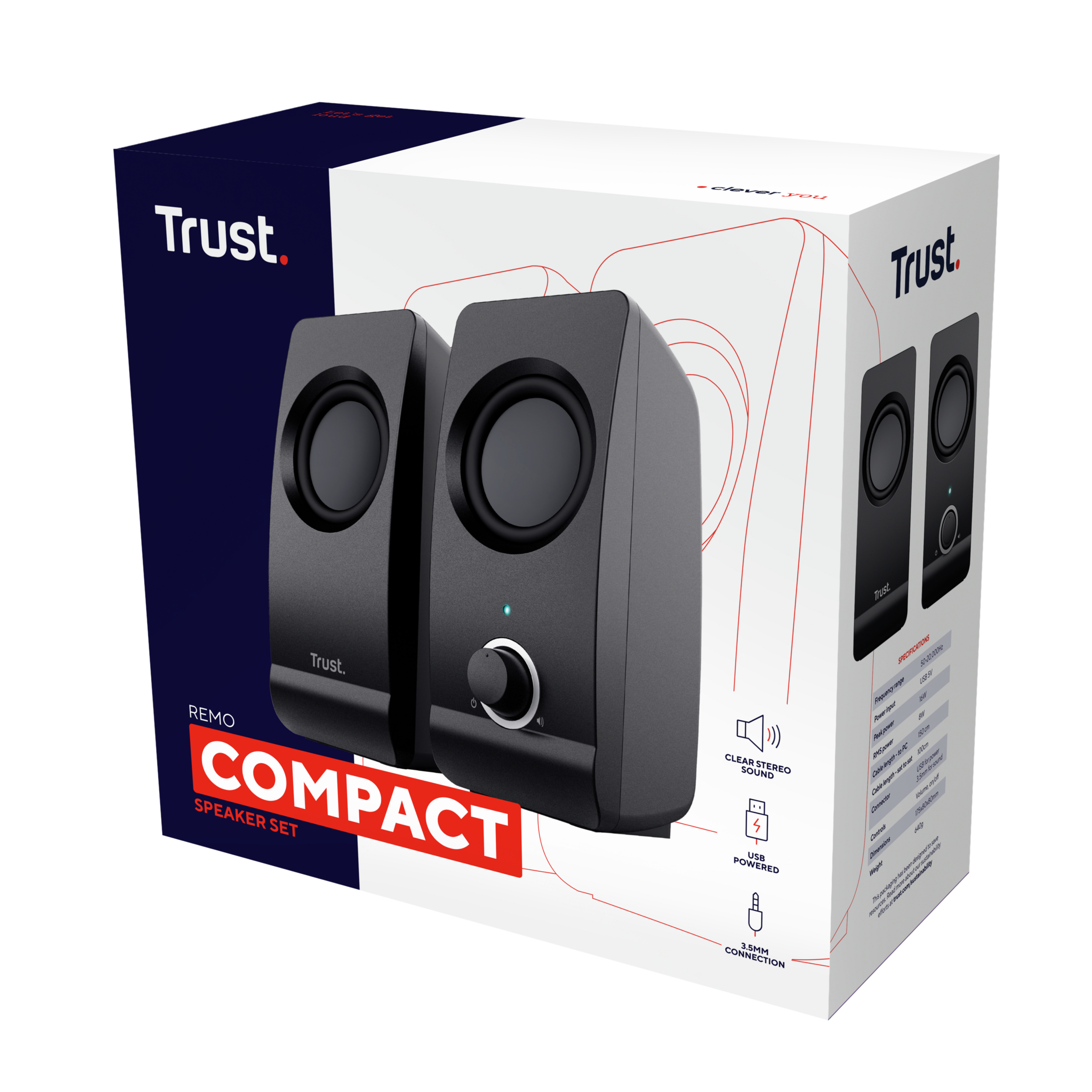 Trust REMO 2.0 SPEAKER SET - Afbeelding 6